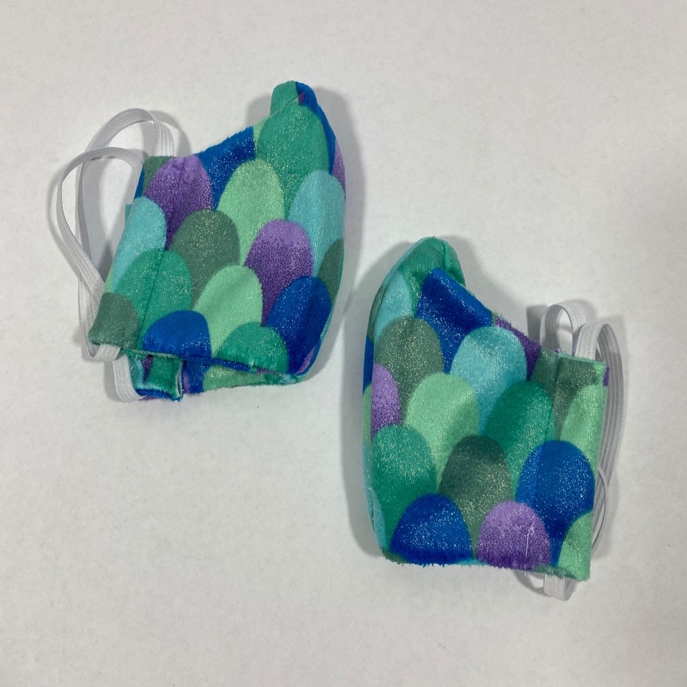 Mermaid/ fish themed face mask‎